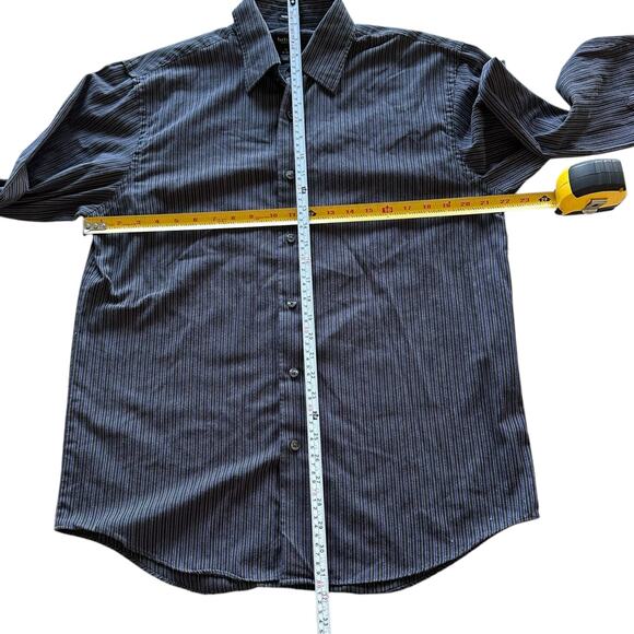 Mens Shirt Bundle Size Medium Grey Maroon Button Down Professional Work Church - Picture 5 of 9